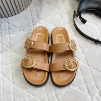 $108.00 USD Christian Dior Slippers For Women #1453697