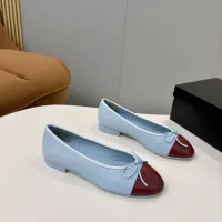 $92.00 USD Chanel Flat Shoes For Women #1453999
