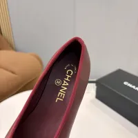 $92.00 USD Chanel Flat Shoes For Women #1454000