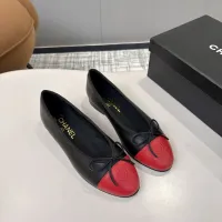 $92.00 USD Chanel Flat Shoes For Women #1454001