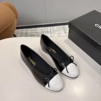$92.00 USD Chanel Flat Shoes For Women #1454003