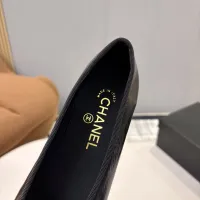 $92.00 USD Chanel Flat Shoes For Women #1454003