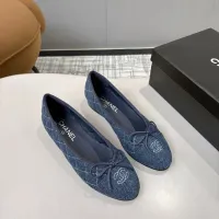 $92.00 USD Chanel Flat Shoes For Women #1454005