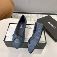 $92.00 USD Chanel Flat Shoes For Women #1454005