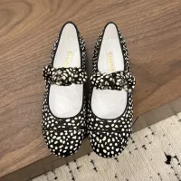 $108.00 USD Chanel Flat Shoes For Women #1454007