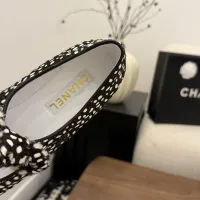 $108.00 USD Chanel Flat Shoes For Women #1454007