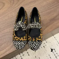 $108.00 USD Chanel Flat Shoes For Women #1454009