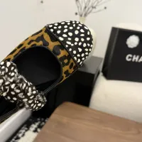$108.00 USD Chanel Flat Shoes For Women #1454009