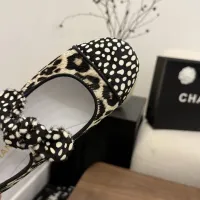 $108.00 USD Chanel Flat Shoes For Women #1454010