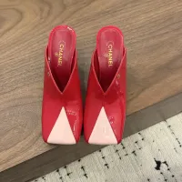 $105.00 USD Chanel Slippers For Women #1454017