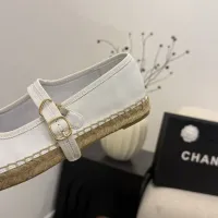 $88.00 USD Chanel Flat Shoes For Women #1454025