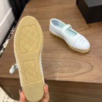 $88.00 USD Chanel Flat Shoes For Women #1454026