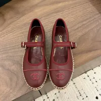 $88.00 USD Chanel Flat Shoes For Women #1454028