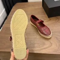 $88.00 USD Chanel Flat Shoes For Women #1454028