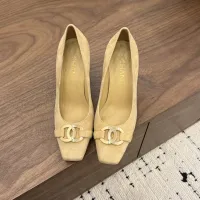$112.00 USD Chanel High-Heeled Shoes For Women #1454059