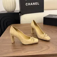 $112.00 USD Chanel High-Heeled Shoes For Women #1454059