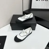 $92.00 USD Chanel Flat Shoes For Women #1454061