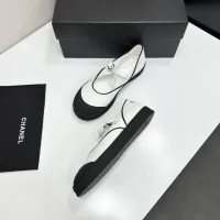 $92.00 USD Chanel Flat Shoes For Women #1454061