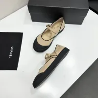 $92.00 USD Chanel Flat Shoes For Women #1454062