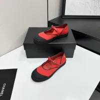 $92.00 USD Chanel Flat Shoes For Women #1454063