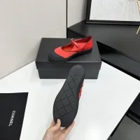 $92.00 USD Chanel Flat Shoes For Women #1454063