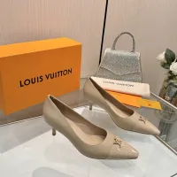$112.00 USD Louis Vuitton High-Heeled Shoes For Women #1454387