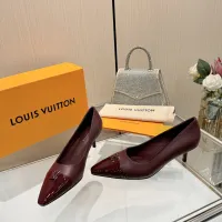 $112.00 USD Louis Vuitton High-Heeled Shoes For Women #1454388