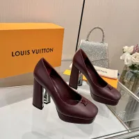 $118.00 USD Louis Vuitton High-Heeled Shoes For Women #1454395