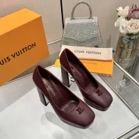 $118.00 USD Louis Vuitton High-Heeled Shoes For Women #1454395