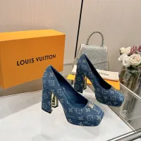 $118.00 USD Louis Vuitton High-Heeled Shoes For Women #1454401