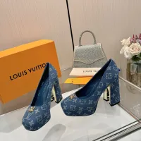 $118.00 USD Louis Vuitton High-Heeled Shoes For Women #1454401