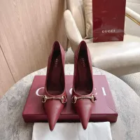 $105.00 USD Gucci High-Heeled Shoes For Women #1454405