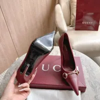 $105.00 USD Gucci High-Heeled Shoes For Women #1454405