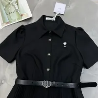 $80.00 USD Christian Dior Dresses Short Sleeved For Women #1454416