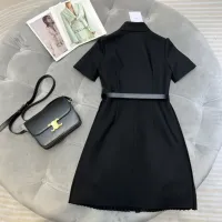 $80.00 USD Christian Dior Dresses Short Sleeved For Women #1454416