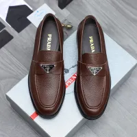 $88.00 USD Prada Leather Shoes For Men #1454617