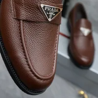 $88.00 USD Prada Leather Shoes For Men #1454617
