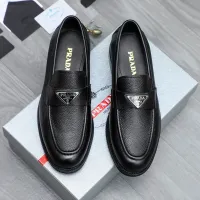 $88.00 USD Prada Leather Shoes For Men #1454620