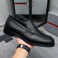$88.00 USD Prada Leather Shoes For Men #1454620