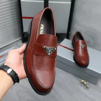 $88.00 USD Prada Leather Shoes For Men #1454621