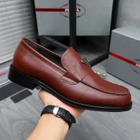 $88.00 USD Prada Leather Shoes For Men #1454621