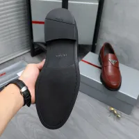 $88.00 USD Prada Leather Shoes For Men #1454621