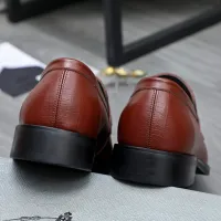 $88.00 USD Prada Leather Shoes For Men #1454621
