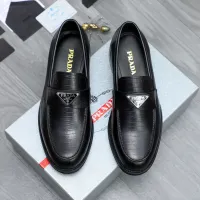$88.00 USD Prada Leather Shoes For Men #1454622