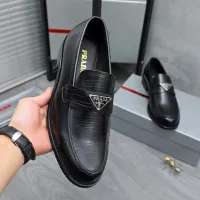 $88.00 USD Prada Leather Shoes For Men #1454622
