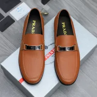 $96.00 USD Prada Leather Shoes For Men #1454709