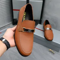 $96.00 USD Prada Leather Shoes For Men #1454709