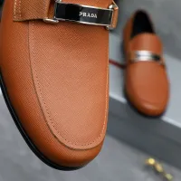 $96.00 USD Prada Leather Shoes For Men #1454709