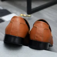 $96.00 USD Prada Leather Shoes For Men #1454709