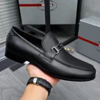 $96.00 USD Prada Leather Shoes For Men #1454710